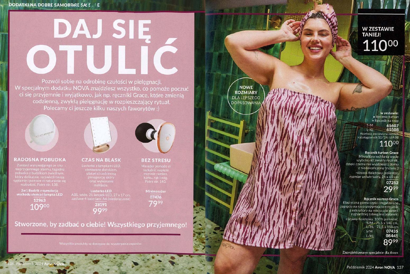 gazetka promocyjna AVON Dzień mija. Makijaż zostaje - Strona 69