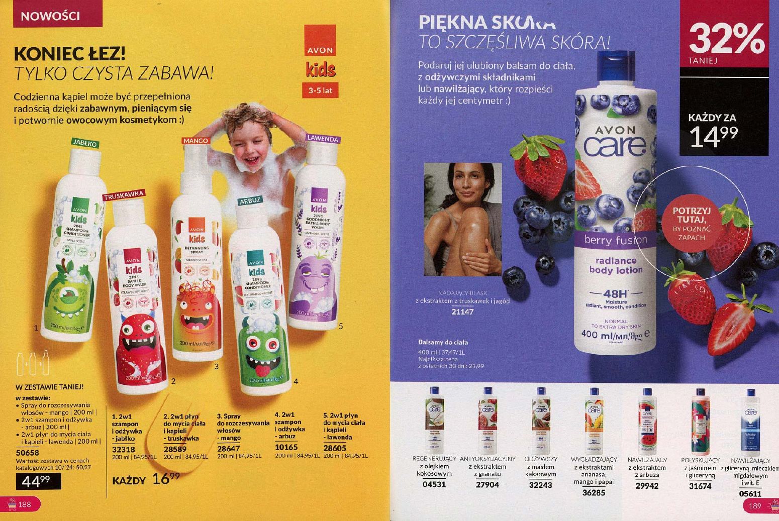 gazetka promocyjna AVON Dzień mija. Makijaż zostaje - Strona 95