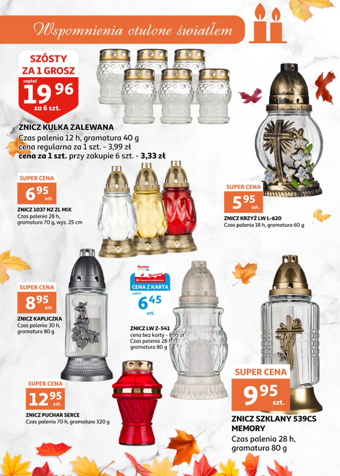 gazetka promocyjna Auchan Zielona Góra - znicze - Strona 2