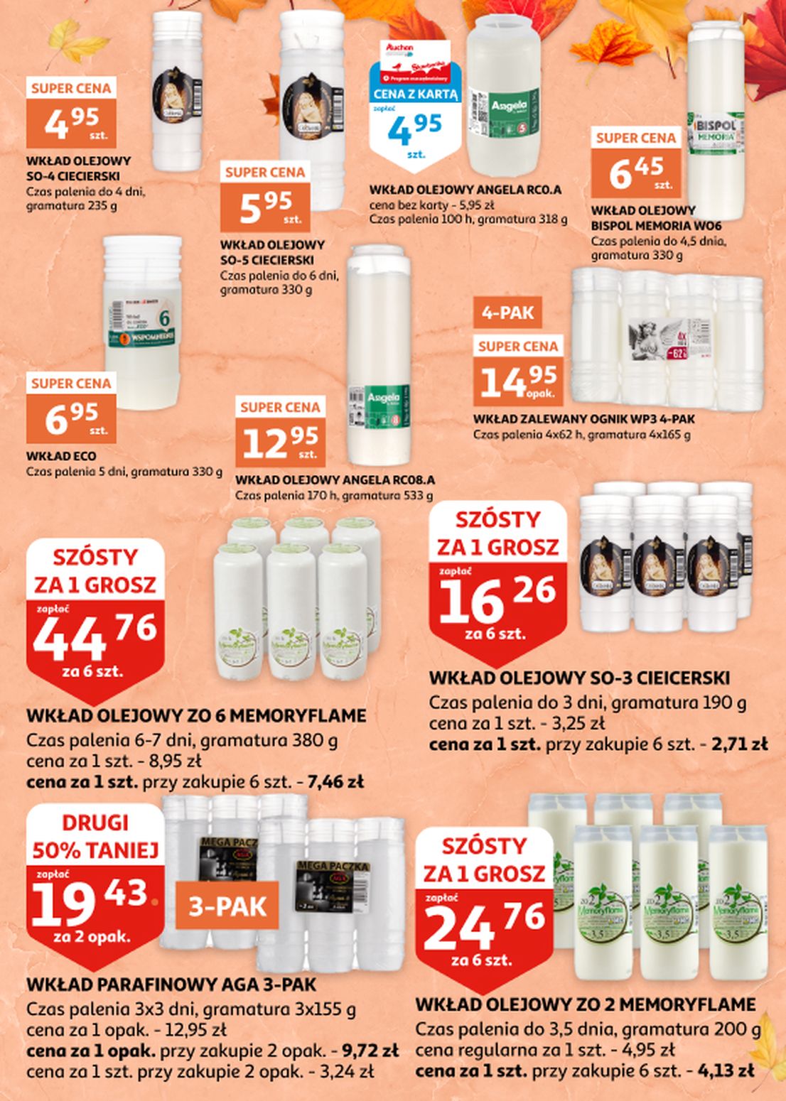 gazetka promocyjna Auchan Zielona Góra - znicze - Strona 7