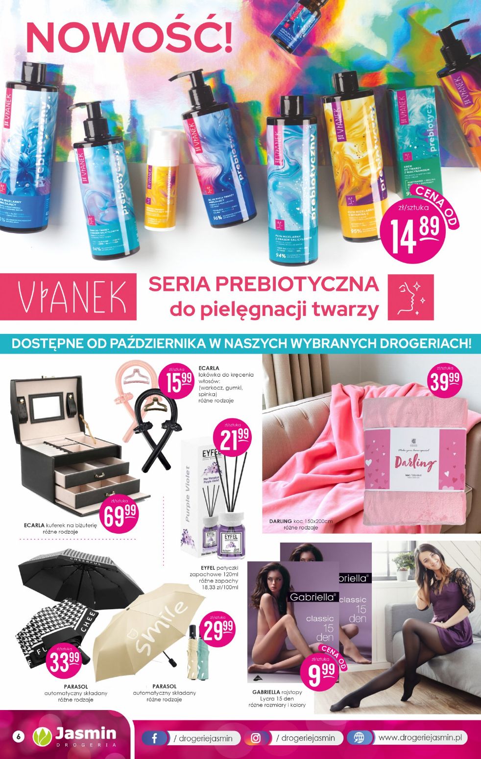 gazetka promocyjna DROGERIE JASMIN  - Strona 6