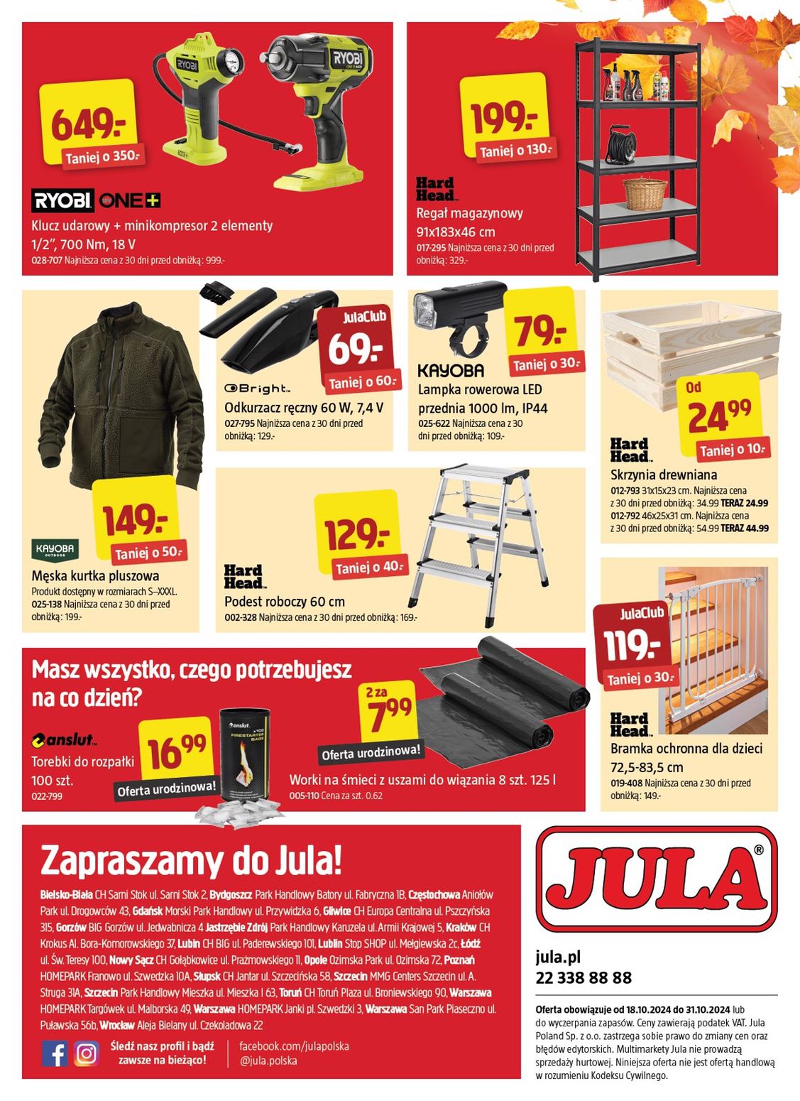 gazetka promocyjna JULA  - Strona 18