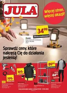 Gazetka promocyjna JULA, ważna od 18.10.2024 do 31.10.2024.