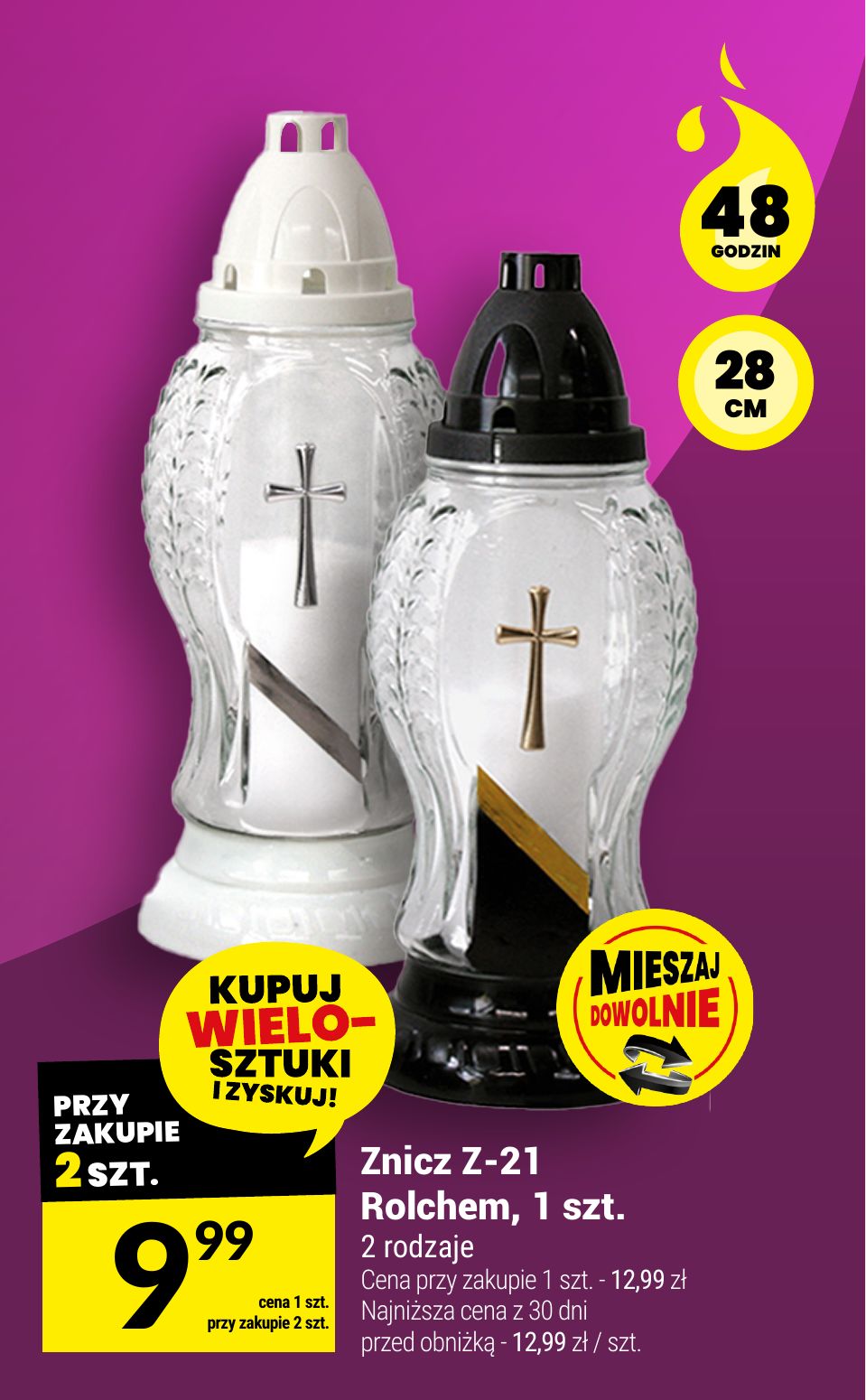 gazetka promocyjna Twój Market Katalog - znicze - Strona 9