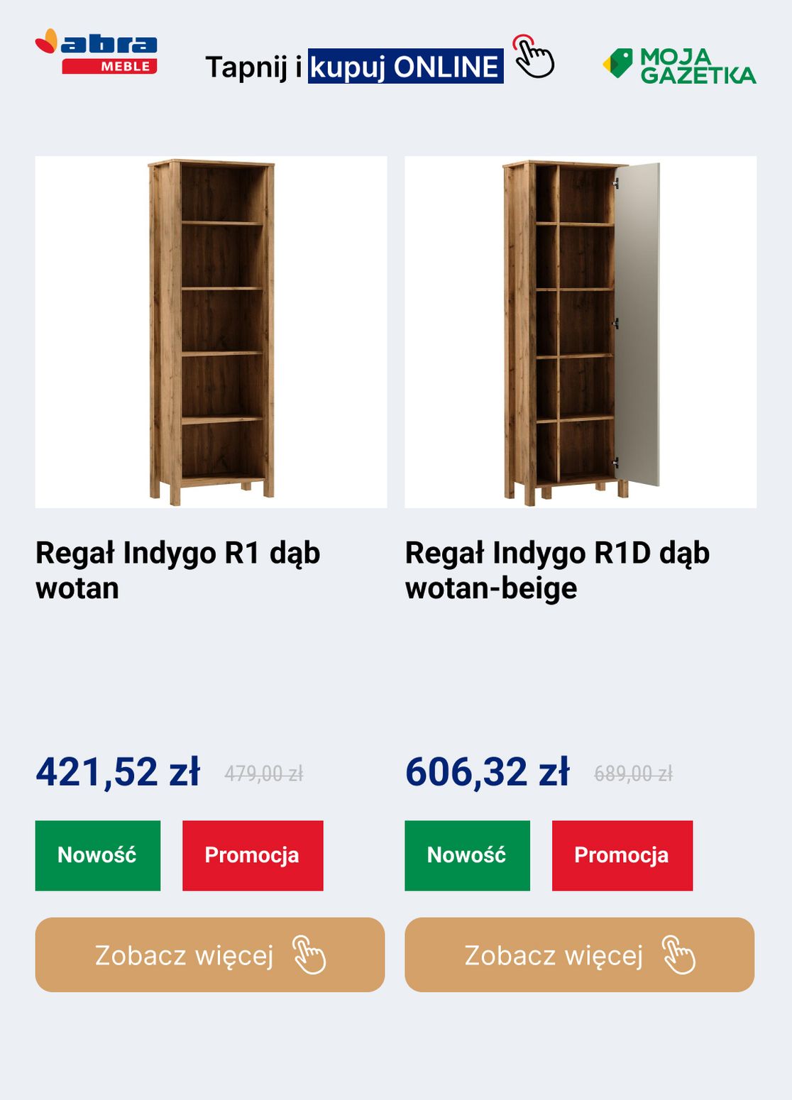 gazetka promocyjna abra meble System Indygo -12% taniej! - Strona 5