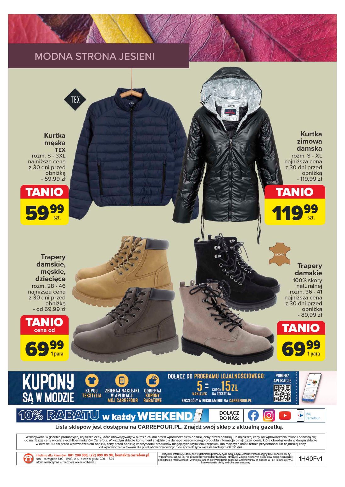 gazetka promocyjna Carrefour Kolekcja jesienna - Strona 24