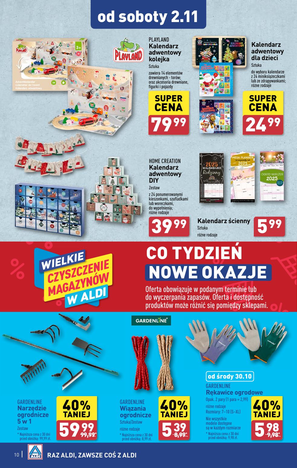 gazetka promocyjna ALDI Artykuły przemysłowe i tekstylia - Strona 10