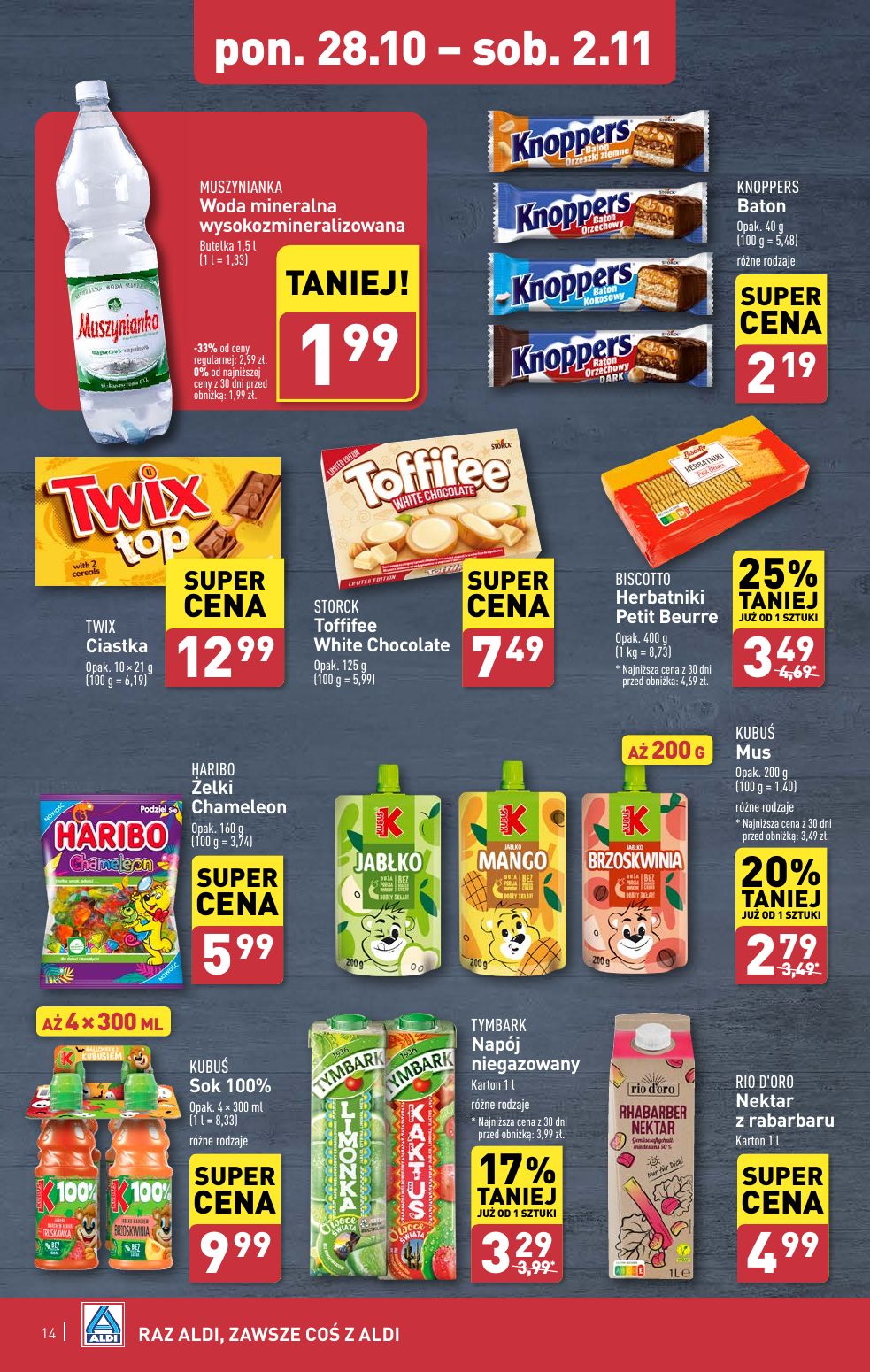 gazetka promocyjna ALDI Raz ALDI, zawsze coś z ALDI - Strona 14