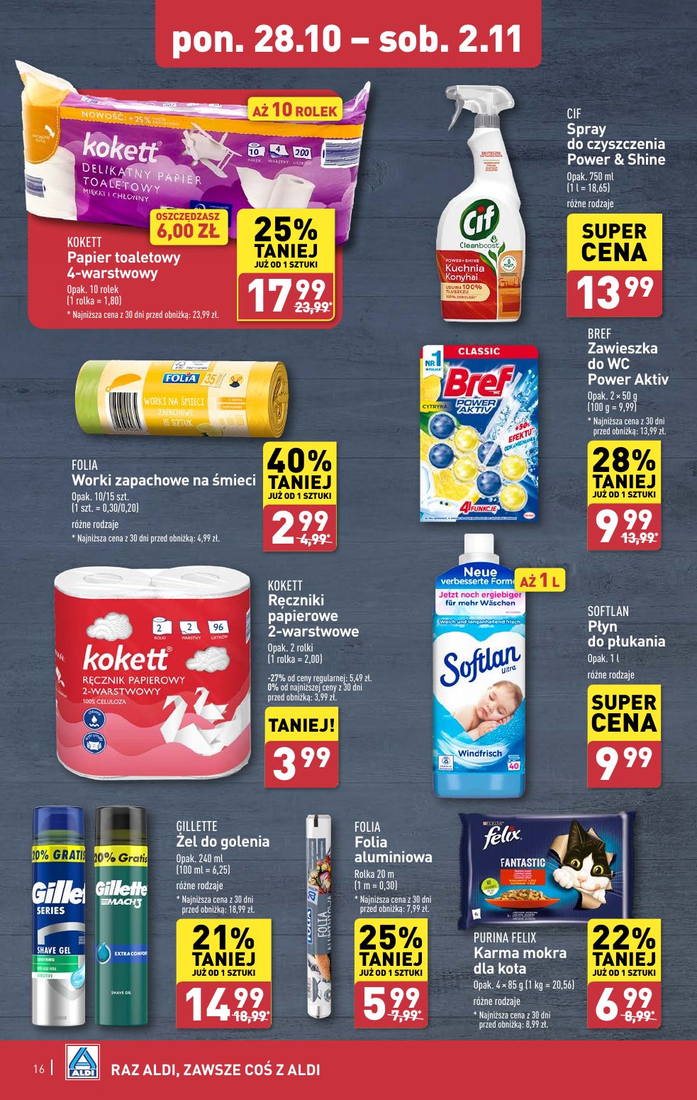 gazetka promocyjna ALDI Raz ALDI, zawsze coś z ALDI - Strona 16