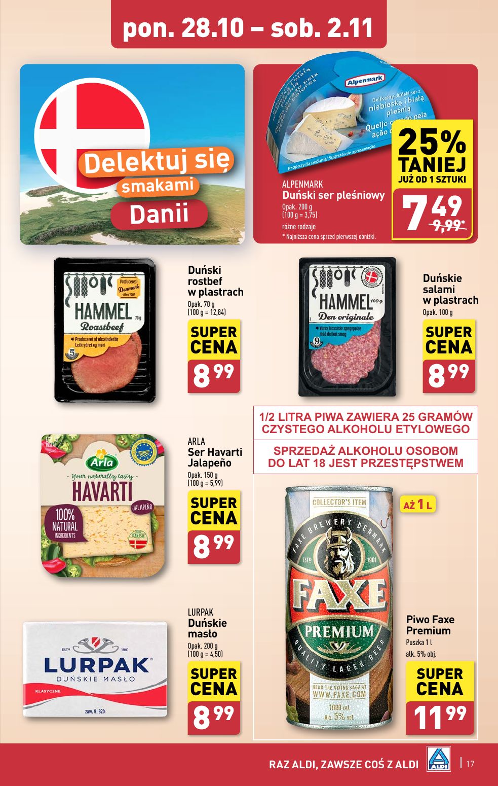 gazetka promocyjna ALDI Raz ALDI, zawsze coś z ALDI - Strona 17