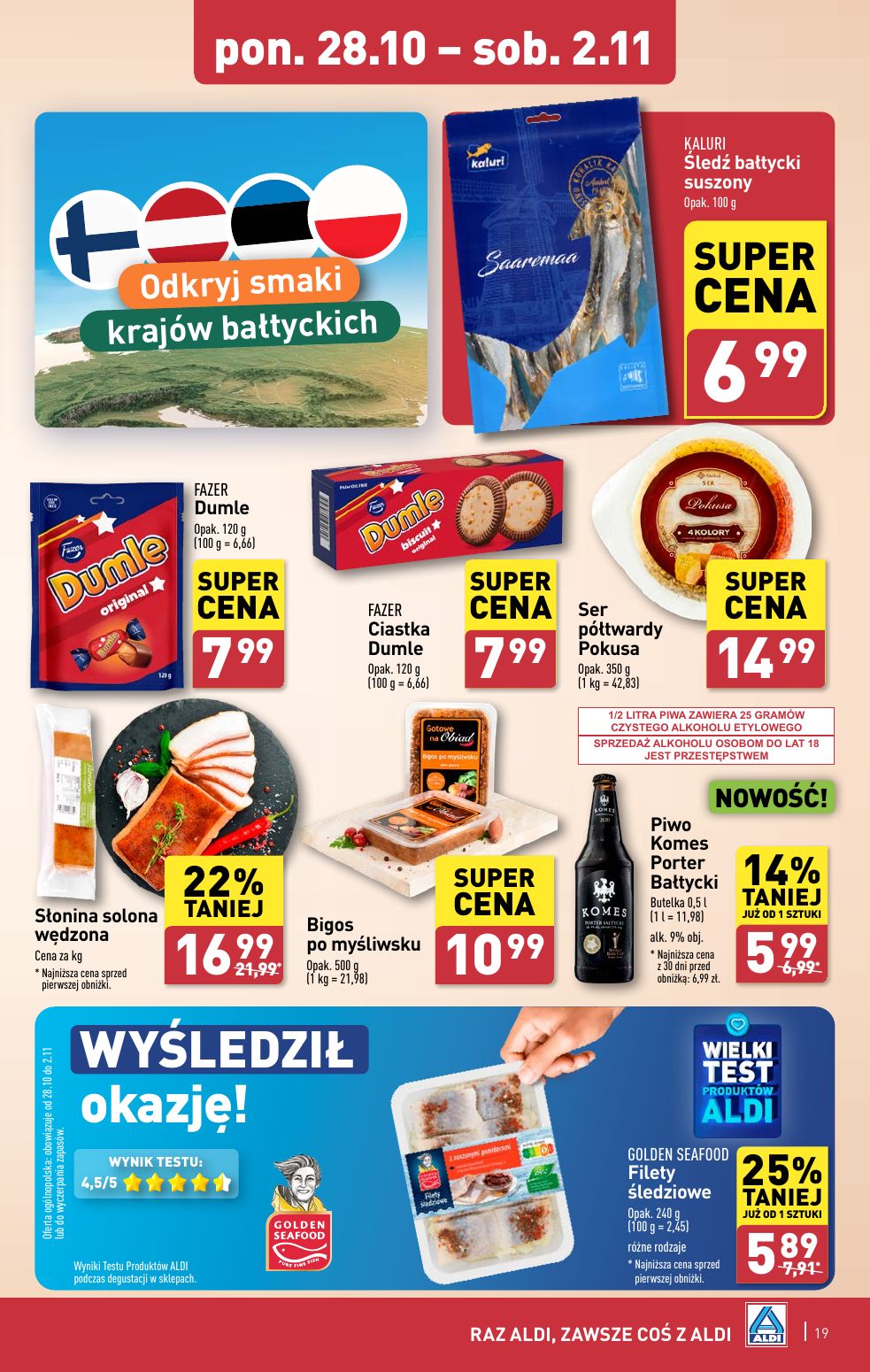 gazetka promocyjna ALDI Raz ALDI, zawsze coś z ALDI - Strona 19