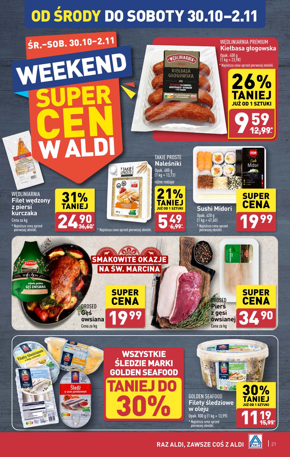 gazetka promocyjna ALDI Raz ALDI, zawsze coś z ALDI - Strona 21