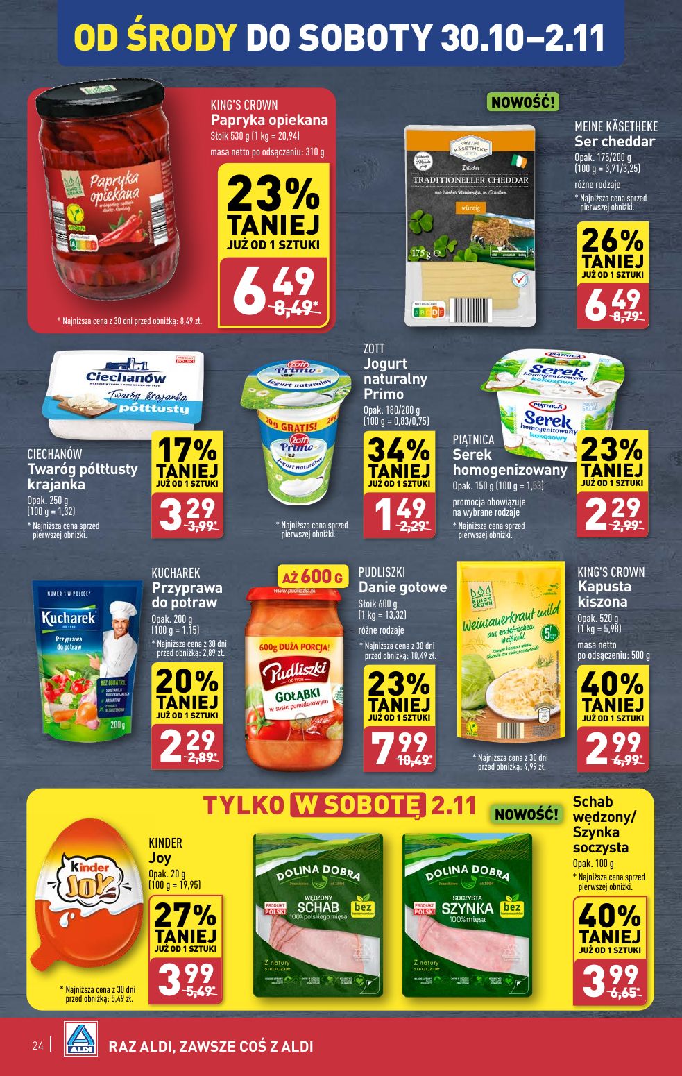 gazetka promocyjna ALDI Raz ALDI, zawsze coś z ALDI - Strona 24