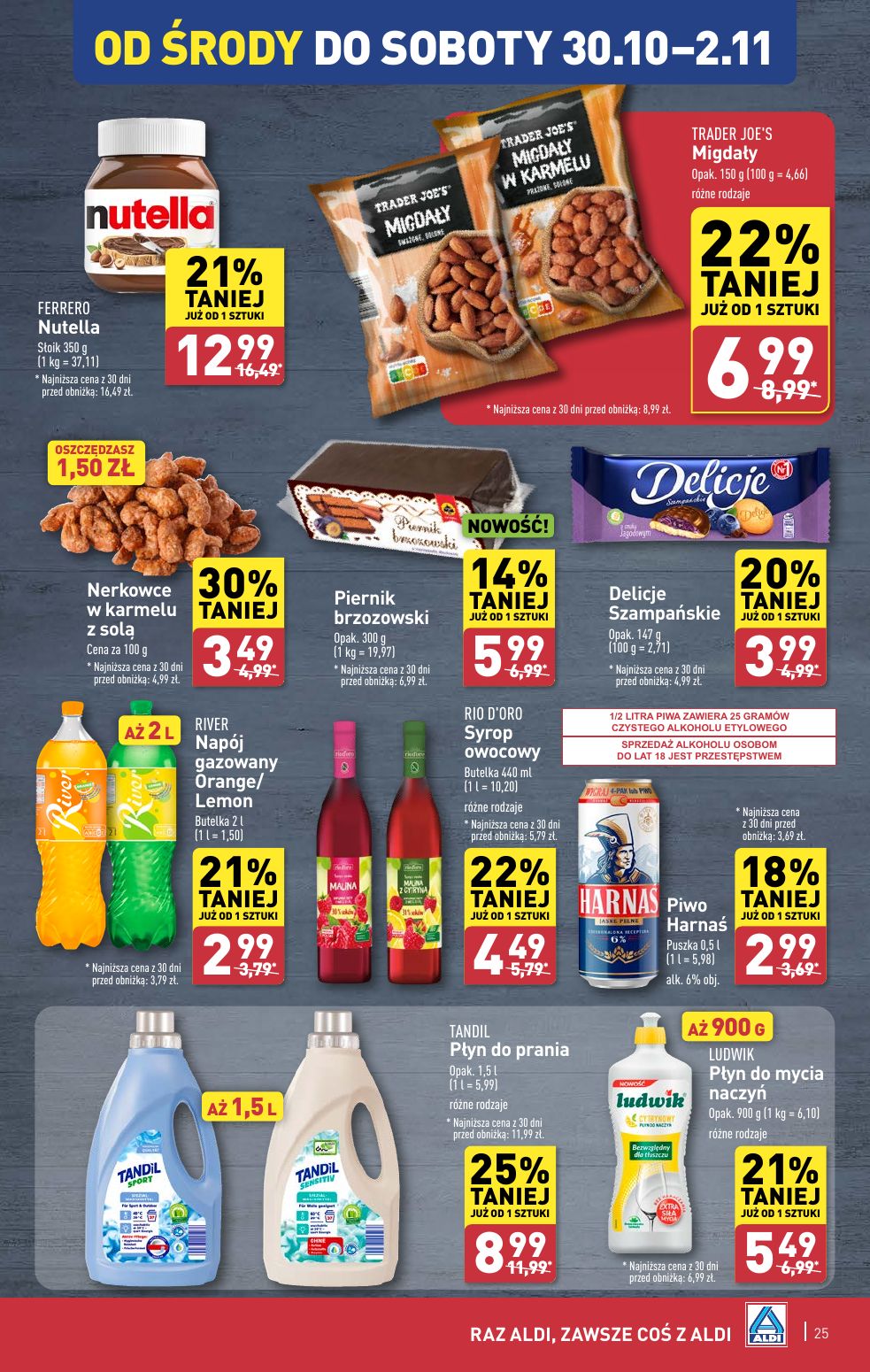 gazetka promocyjna ALDI Raz ALDI, zawsze coś z ALDI - Strona 25