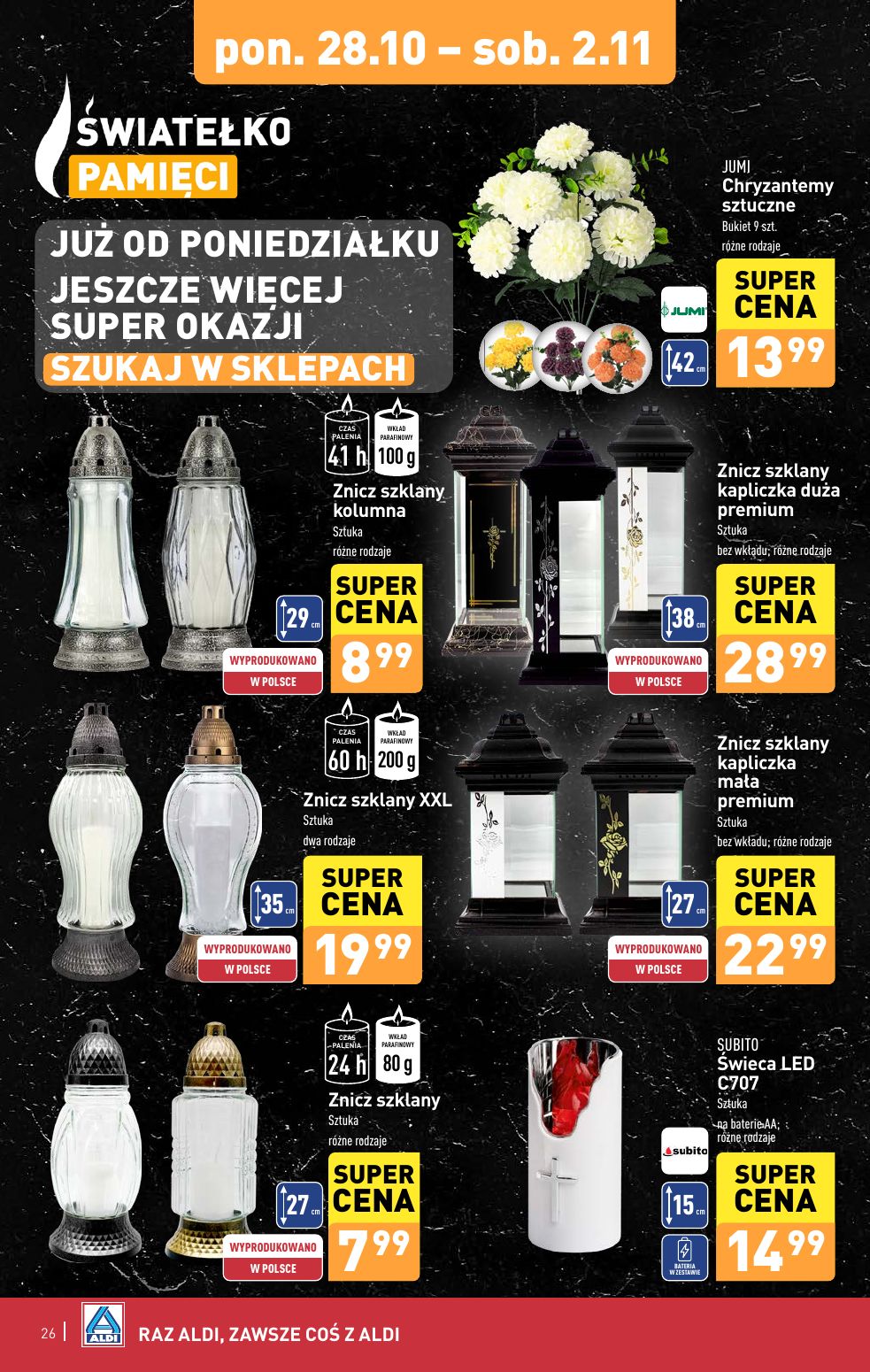 gazetka promocyjna ALDI Raz ALDI, zawsze coś z ALDI - Strona 26