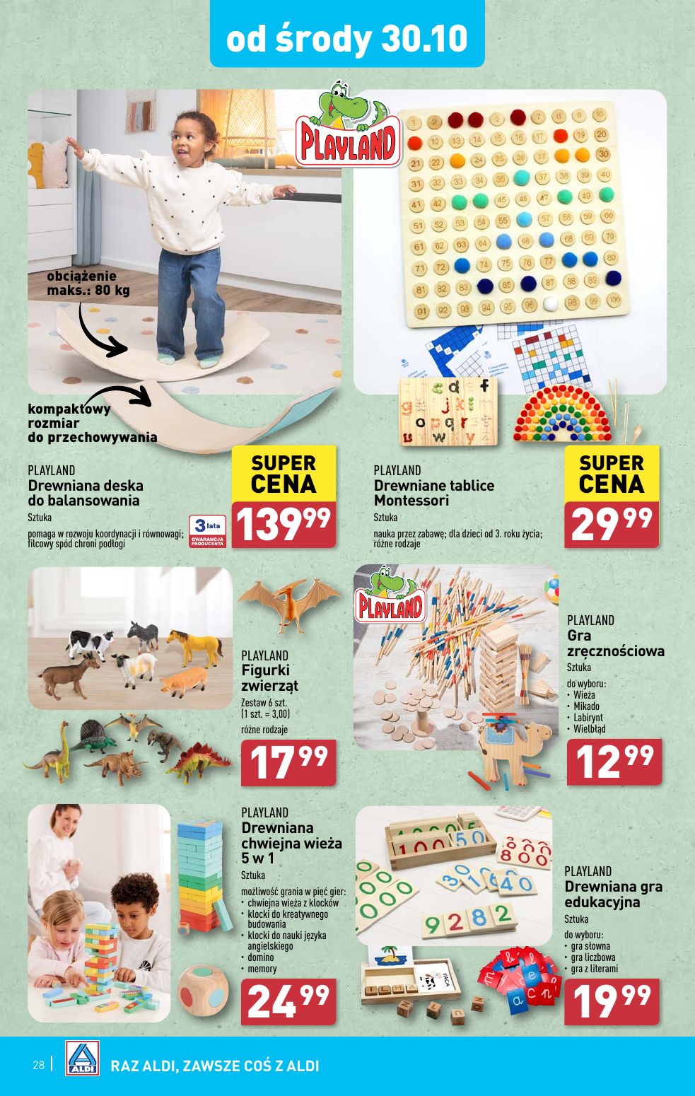 gazetka promocyjna ALDI Raz ALDI, zawsze coś z ALDI - Strona 28