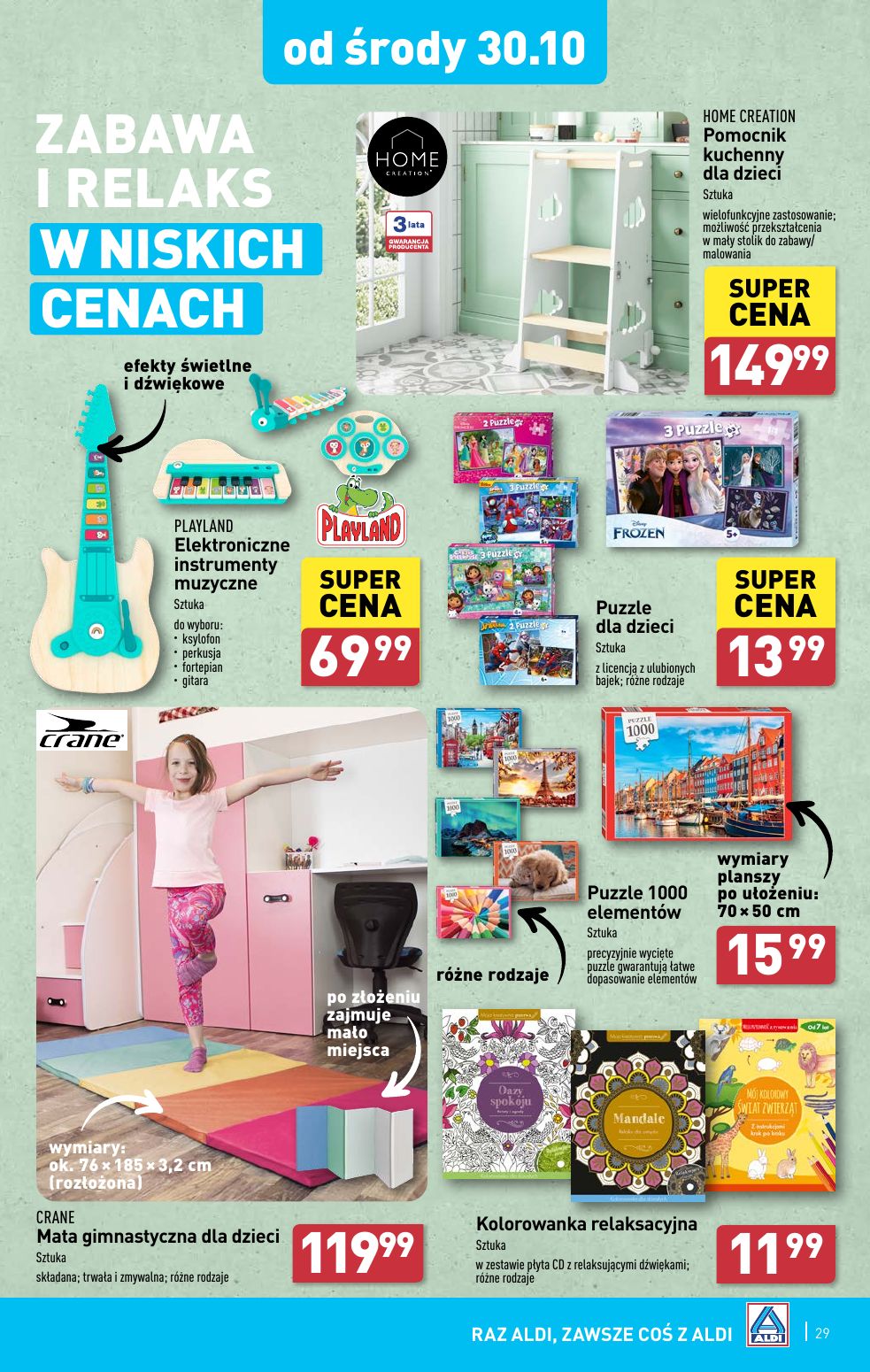 gazetka promocyjna ALDI Raz ALDI, zawsze coś z ALDI - Strona 29