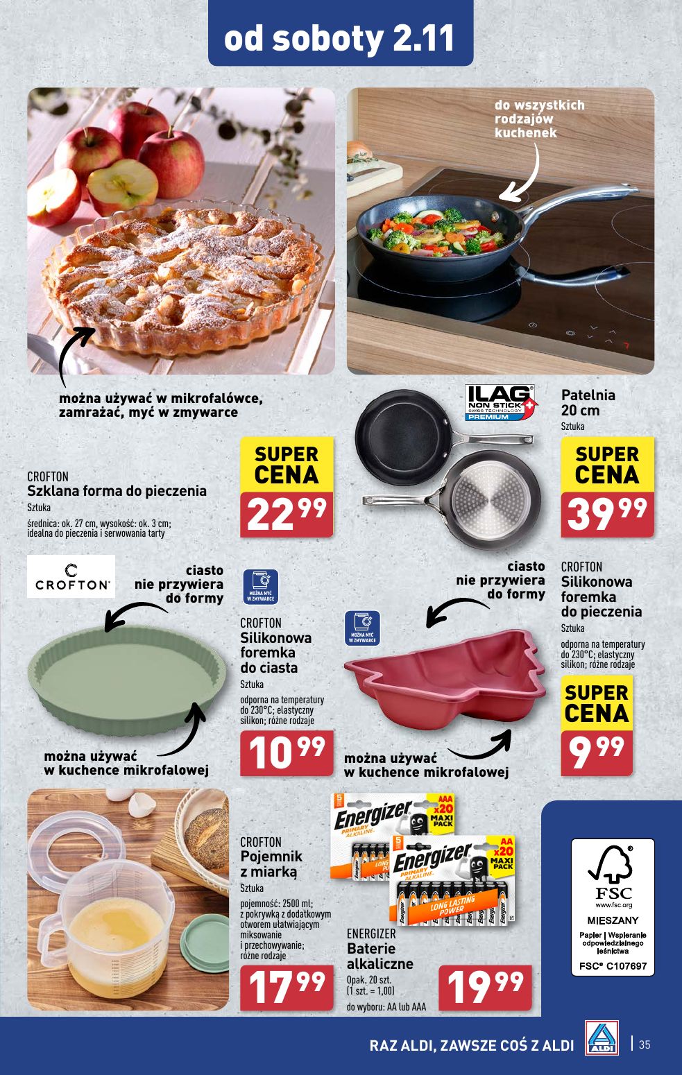 gazetka promocyjna ALDI Raz ALDI, zawsze coś z ALDI - Strona 35