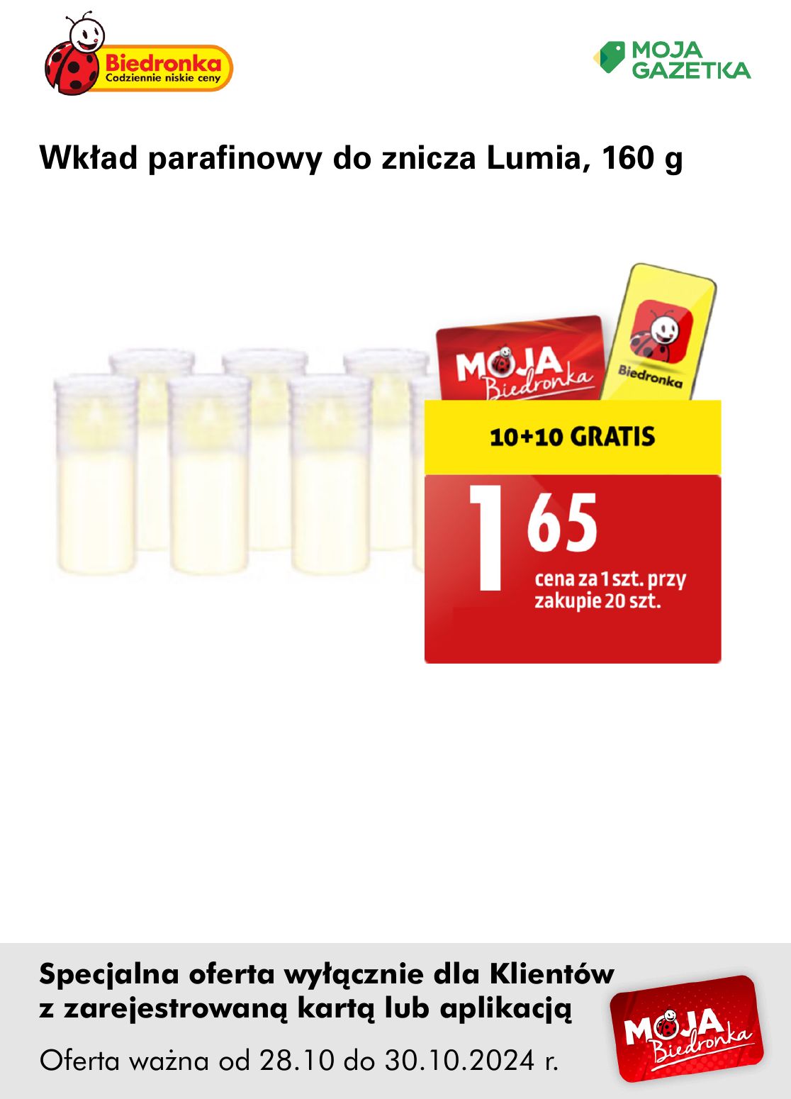 gazetka promocyjna Biedronka Oferta z kartą Moja Biedronka - Strona 5