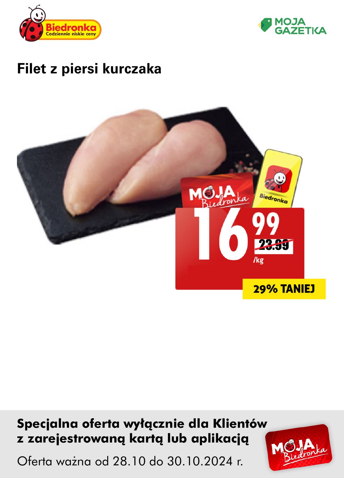 gazetka promocyjna Biedronka Oferta z kartą Moja Biedronka - Strona 8