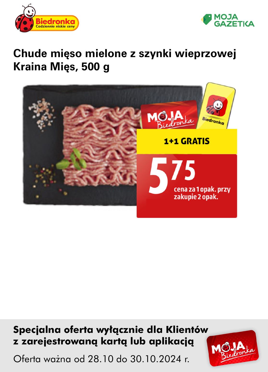 gazetka promocyjna Biedronka Oferta z kartą Moja Biedronka - Strona 9