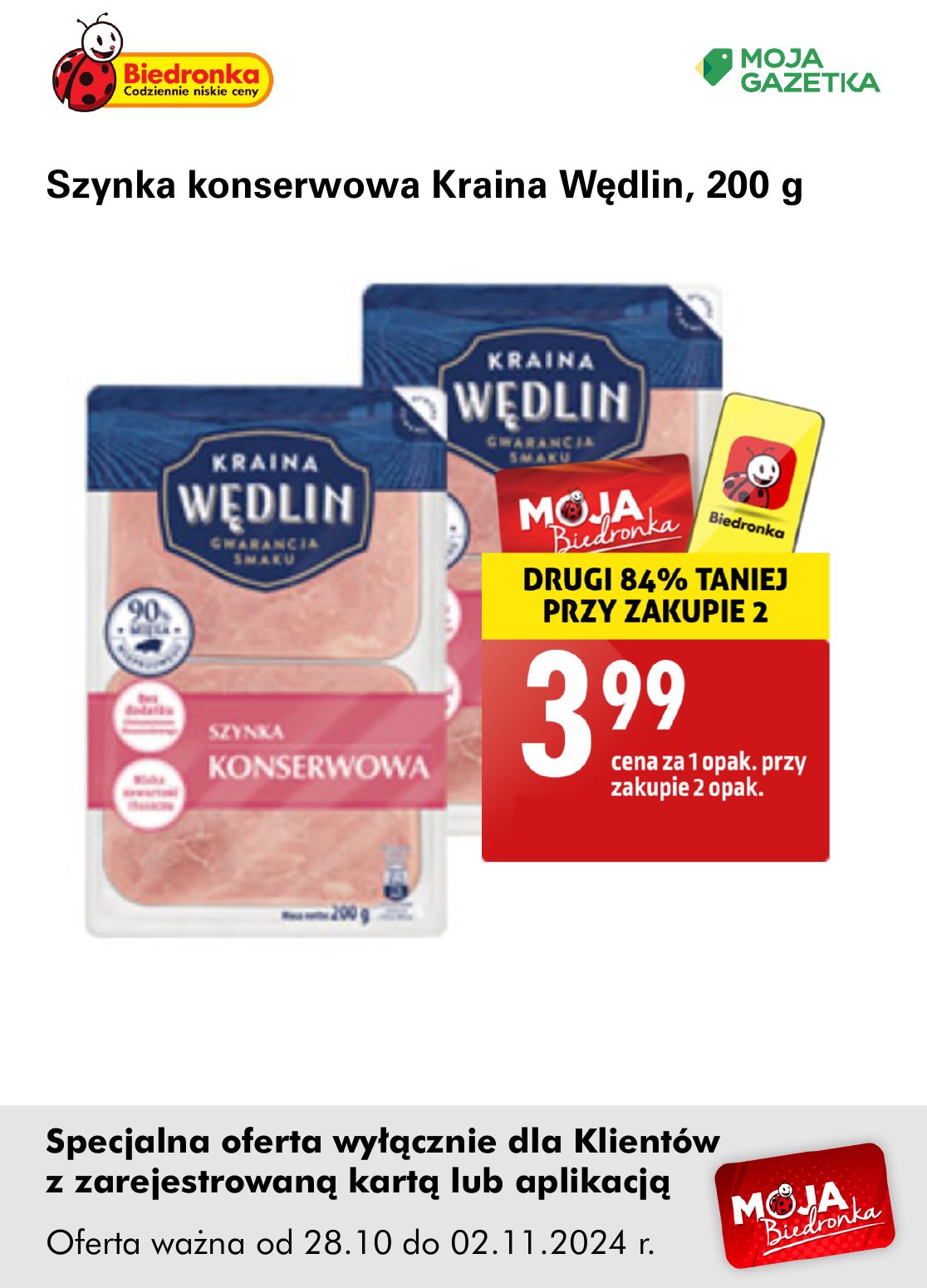 gazetka promocyjna Biedronka Oferta z kartą Moja Biedronka - Strona 11