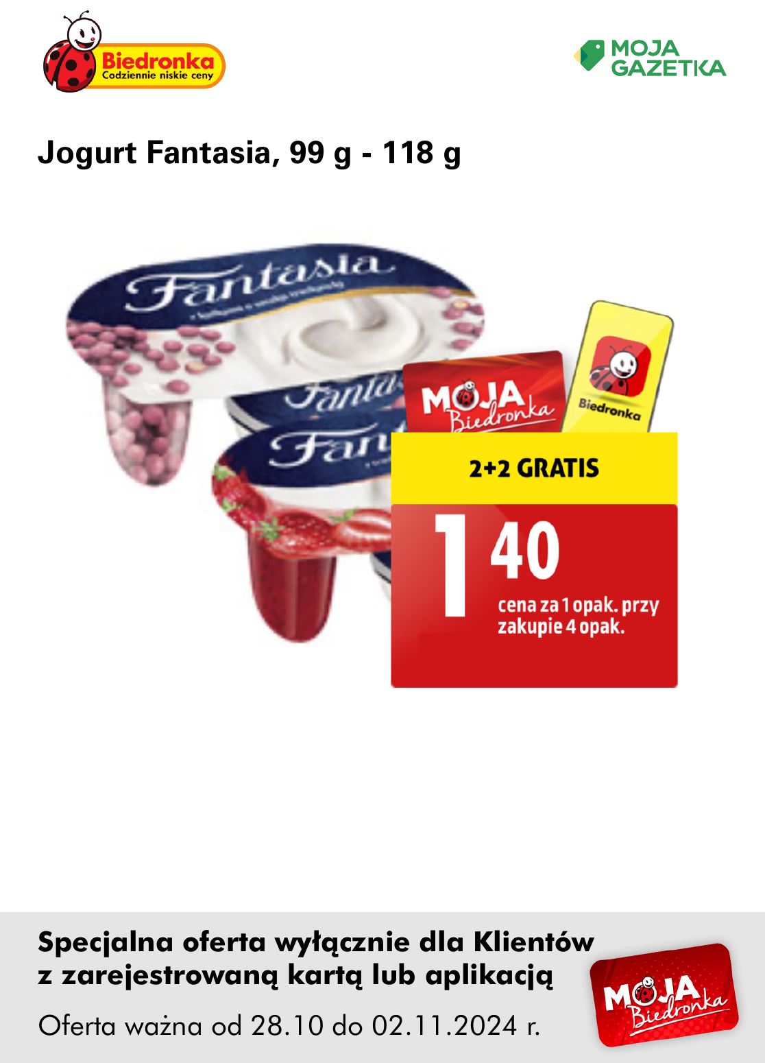 gazetka promocyjna Biedronka Oferta z kartą Moja Biedronka - Strona 13