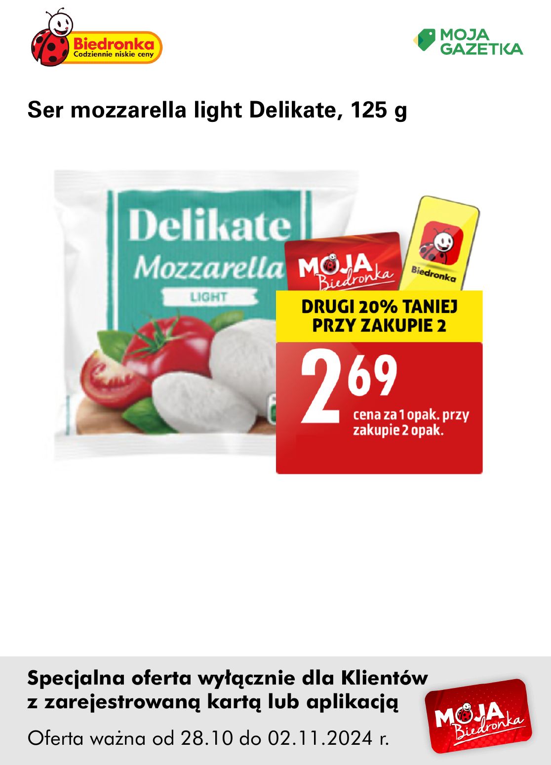 gazetka promocyjna Biedronka Oferta z kartą Moja Biedronka - Strona 17