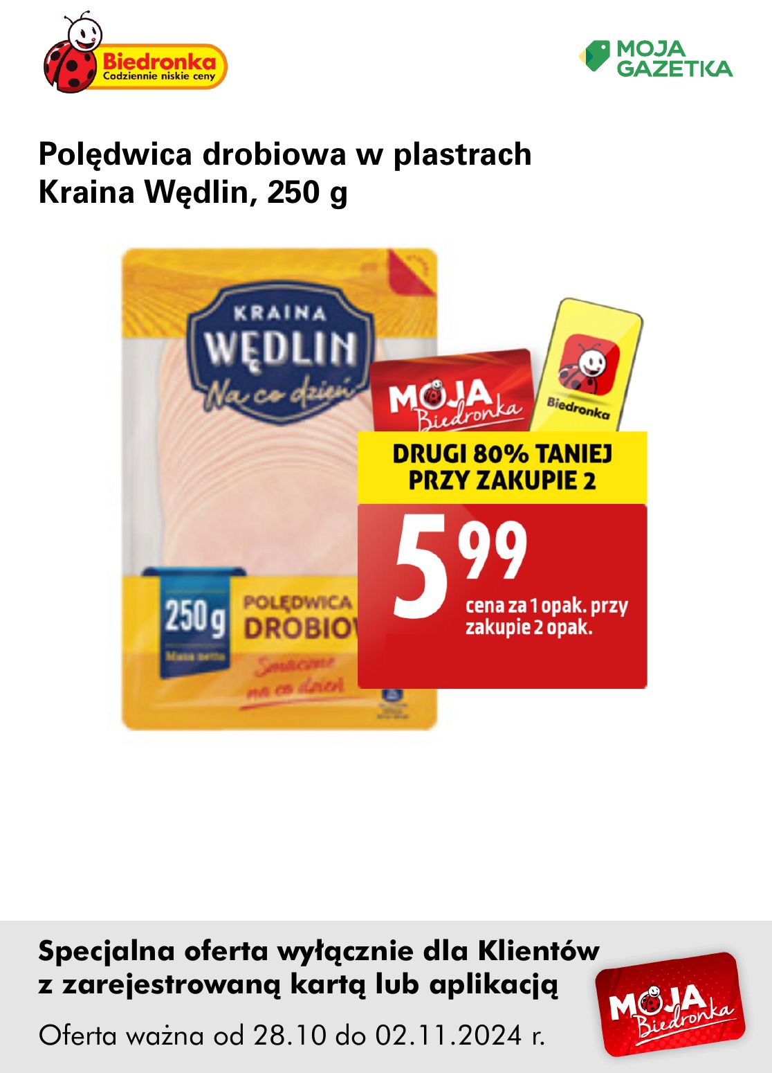 gazetka promocyjna Biedronka Oferta z kartą Moja Biedronka - Strona 22