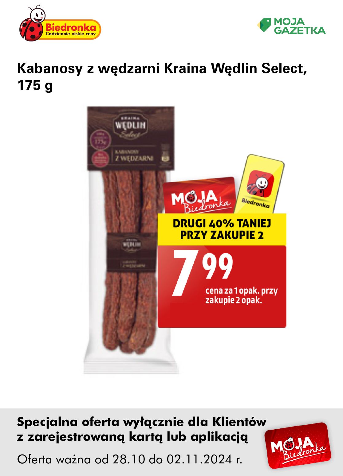 gazetka promocyjna Biedronka Oferta z kartą Moja Biedronka - Strona 25