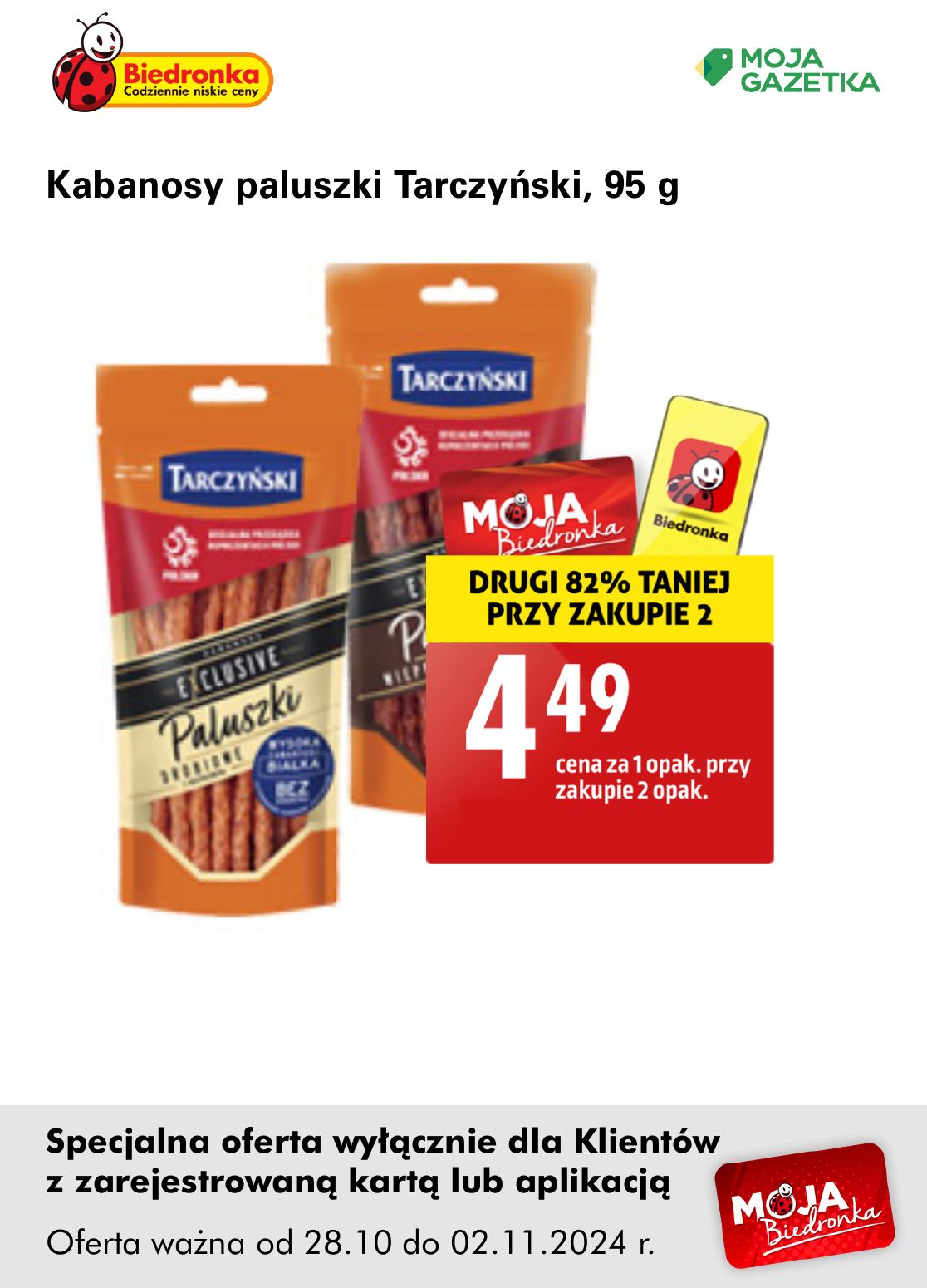 gazetka promocyjna Biedronka Oferta z kartą Moja Biedronka - Strona 26