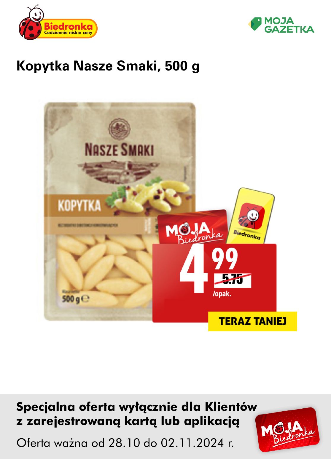 gazetka promocyjna Biedronka Oferta z kartą Moja Biedronka - Strona 28