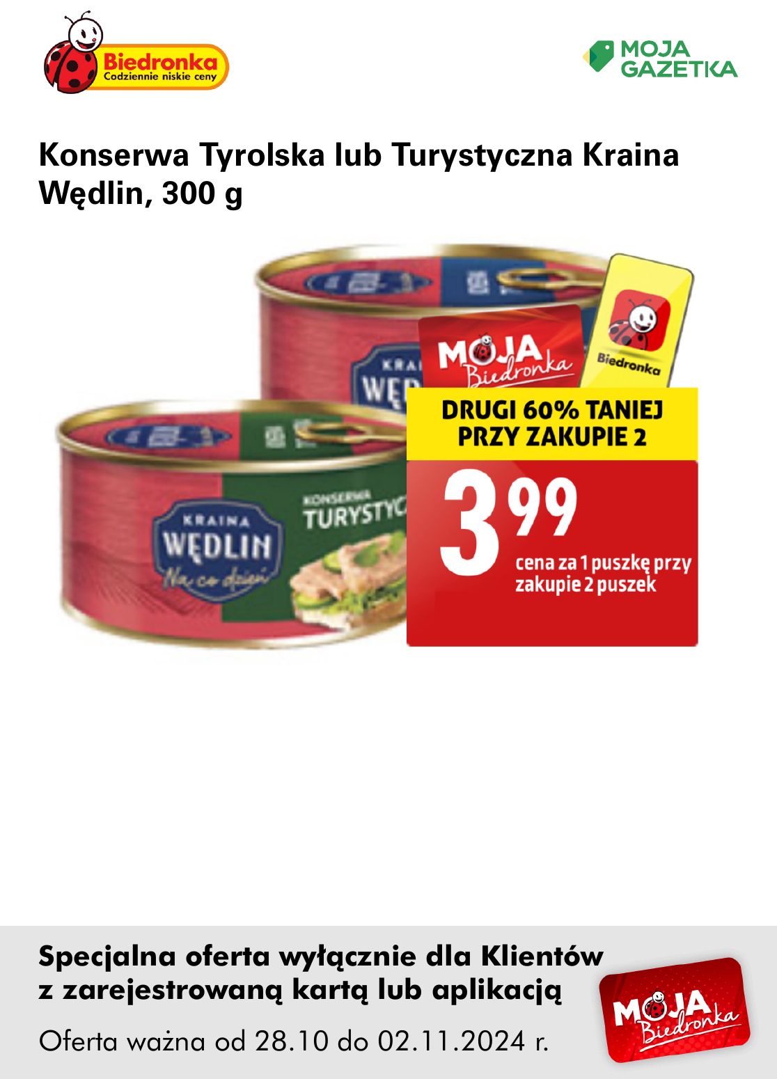 gazetka promocyjna Biedronka Oferta z kartą Moja Biedronka - Strona 29