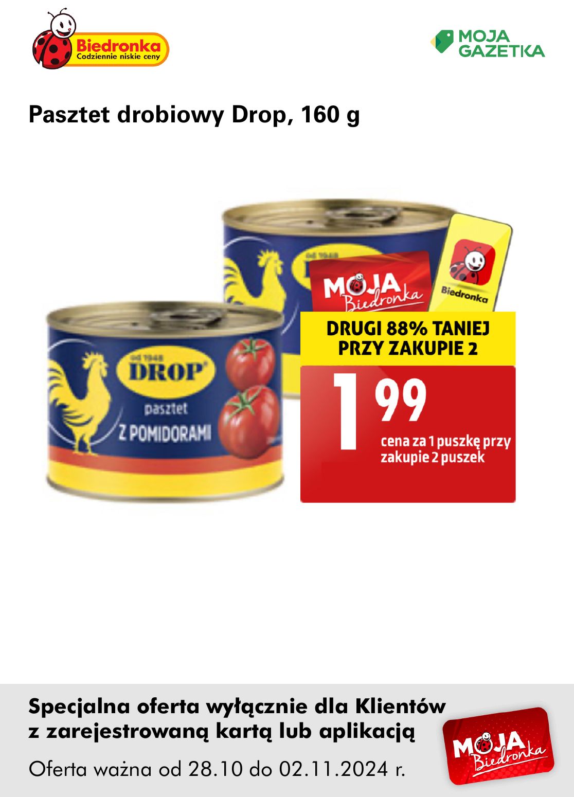 gazetka promocyjna Biedronka Oferta z kartą Moja Biedronka - Strona 30