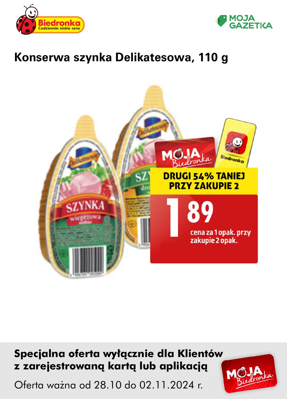 gazetka promocyjna Biedronka Oferta z kartą Moja Biedronka - Strona 31