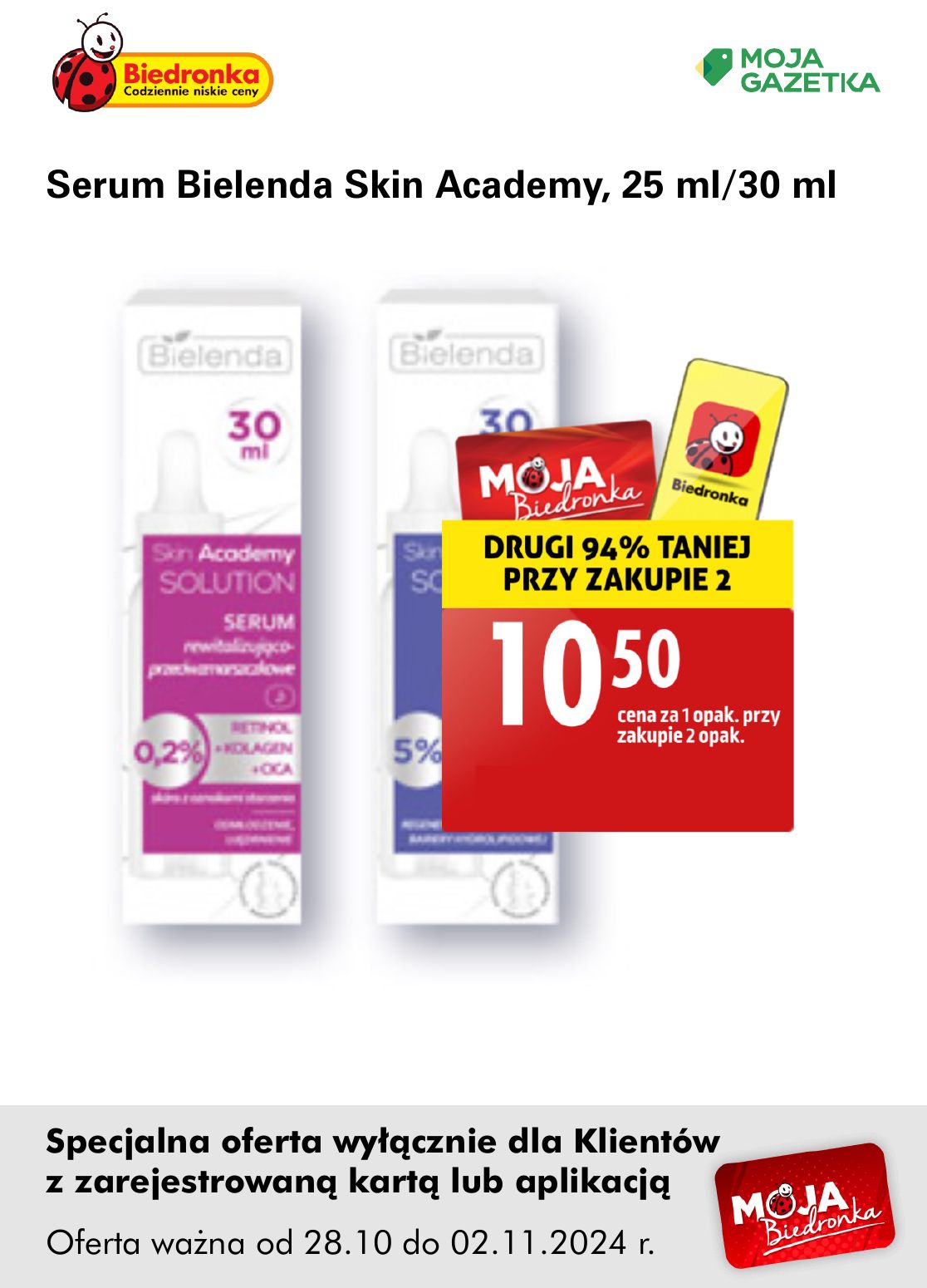 gazetka promocyjna Biedronka Oferta z kartą Moja Biedronka - Strona 32