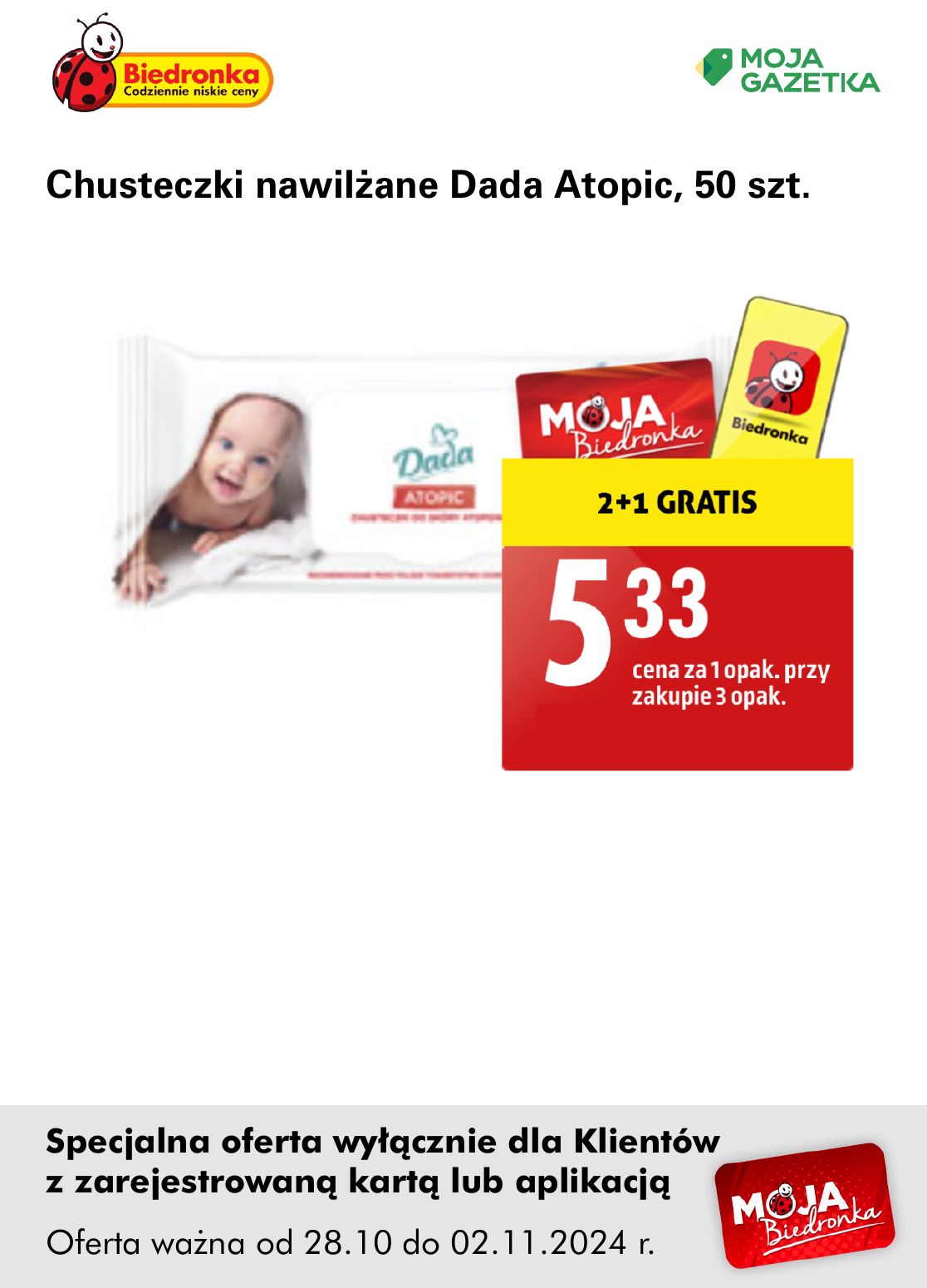 gazetka promocyjna Biedronka Oferta z kartą Moja Biedronka - Strona 38