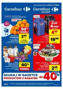 Gazetka promocyjna Carrefour Market, ważna od 2024-10-28 do 2024-11-02.