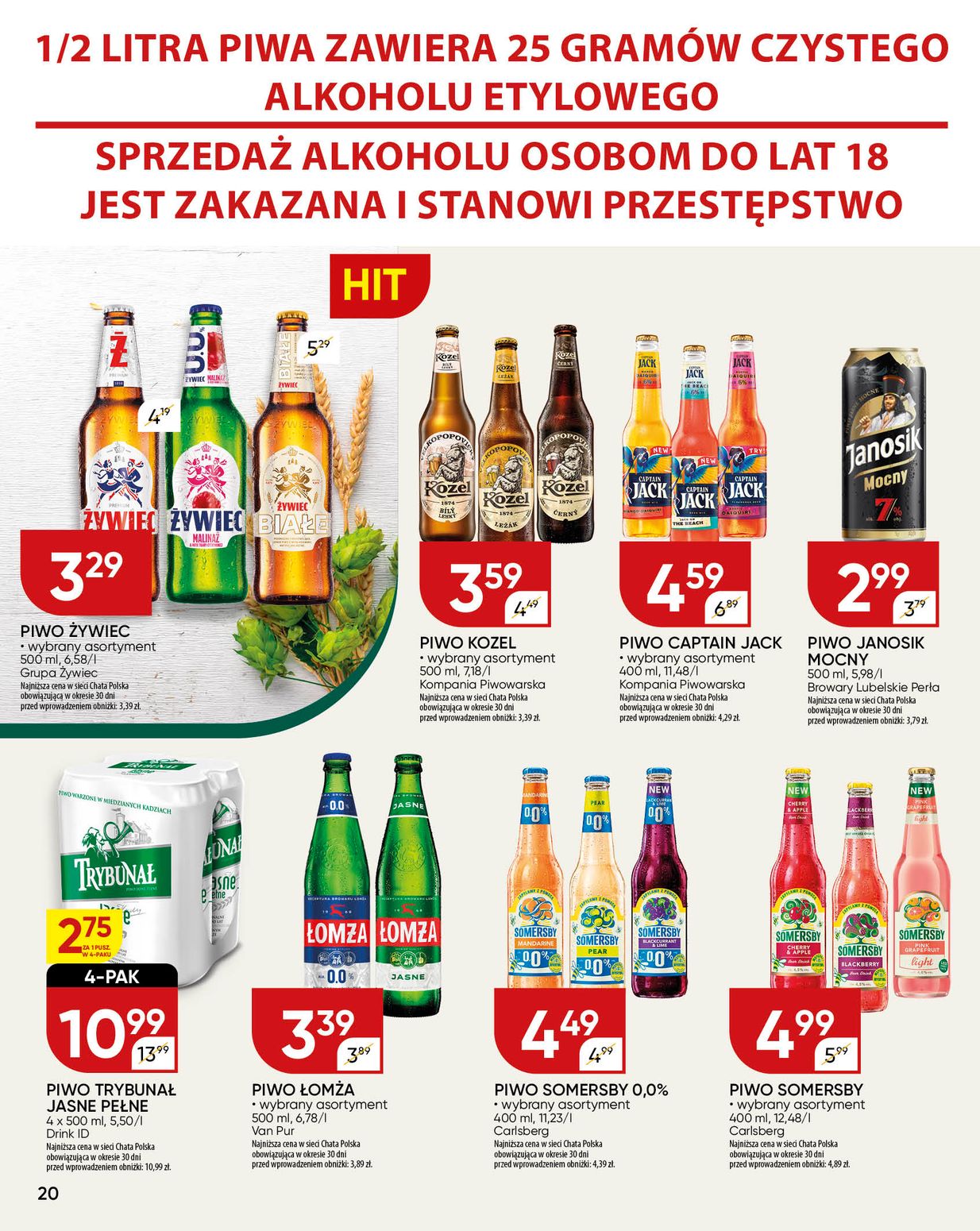 gazetka promocyjna Chata Polska  - Strona 20