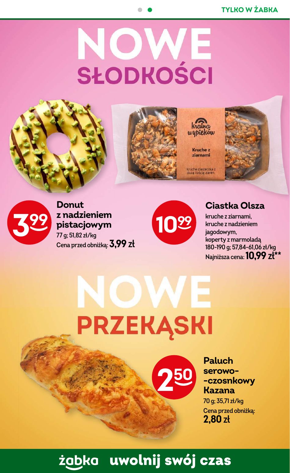 gazetka promocyjna Żabka Uwolnij swój czas! - Strona 37