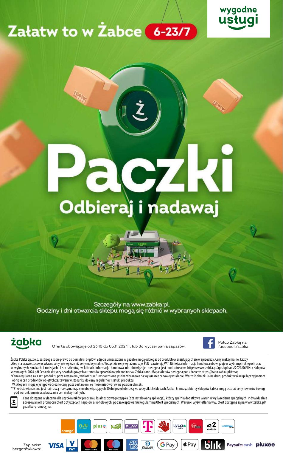 gazetka promocyjna Żabka Uwolnij swój czas! - Strona 66