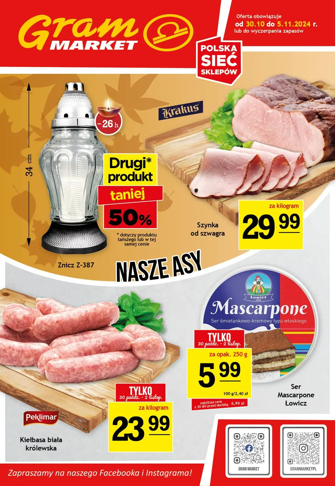 gazetka promocyjna Gram Market  - Strona 1