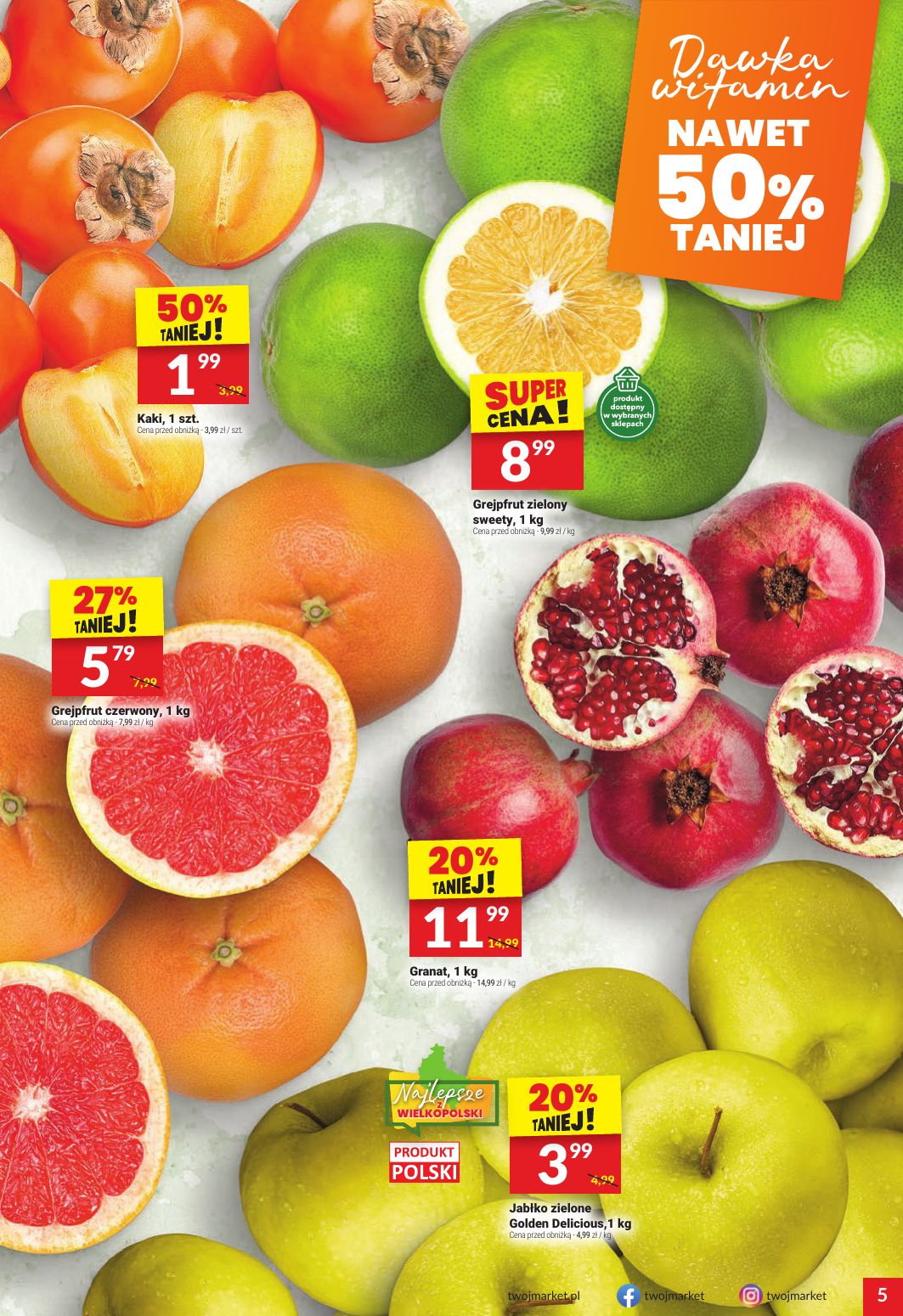 gazetka promocyjna Twój Market  - Strona 5