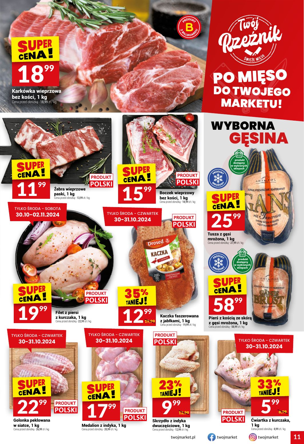 gazetka promocyjna Twój Market  - Strona 11