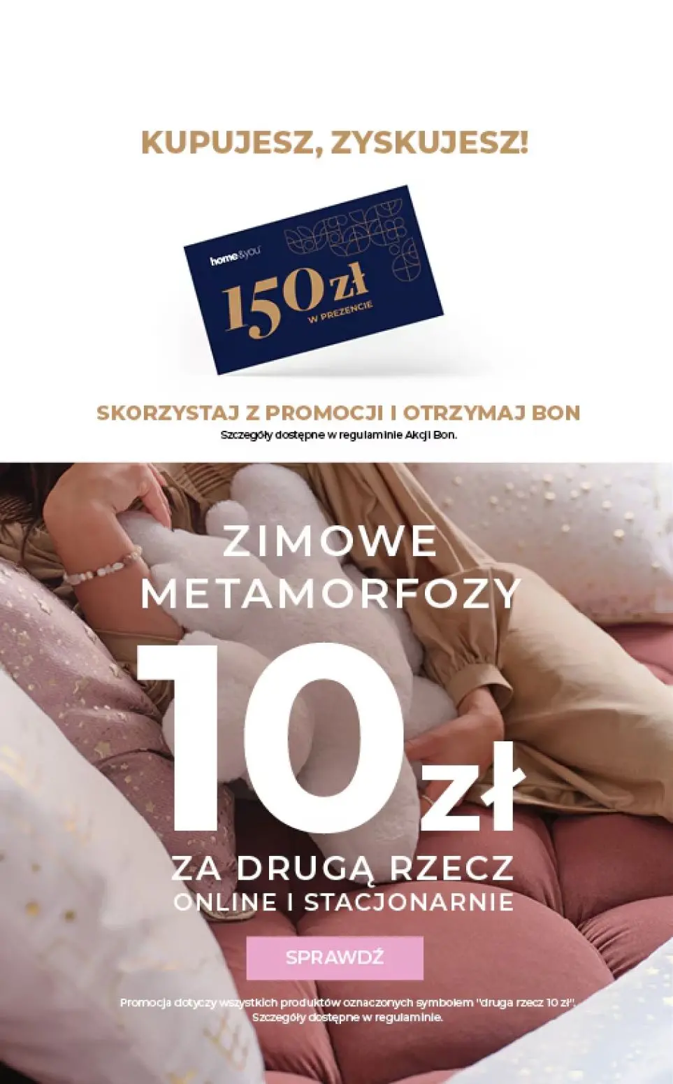 gazetka promocyjna home&you Druga rzecz 10 zł - Strona 1