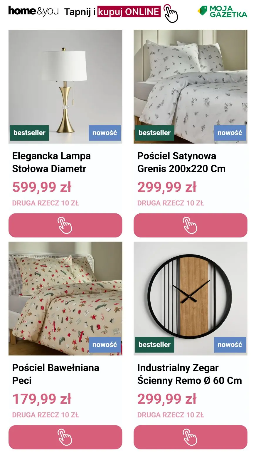 gazetka promocyjna home&you Druga rzecz 10 zł - Strona 4