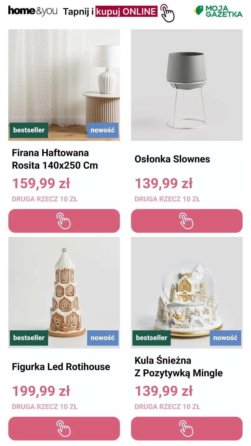 gazetka promocyjna home&you Druga rzecz 10 zł - Strona 5