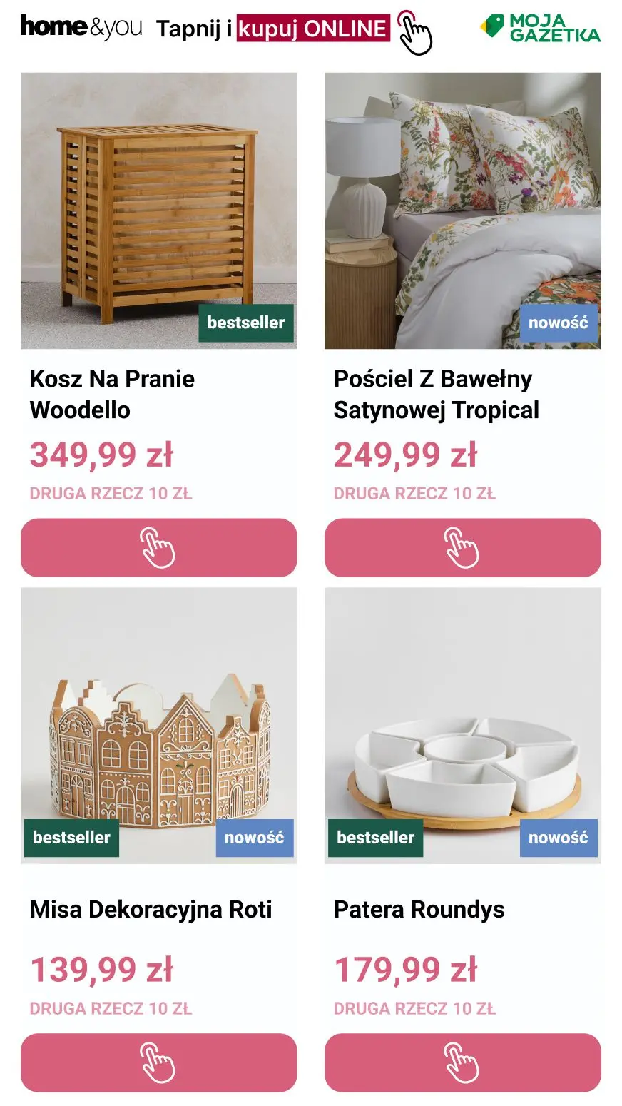 gazetka promocyjna home&you Druga rzecz 10 zł - Strona 8