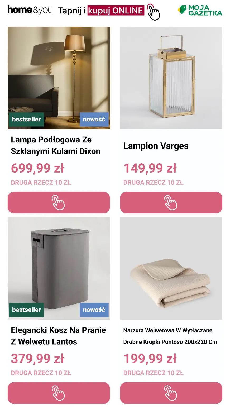 gazetka promocyjna home&you Druga rzecz 10 zł - Strona 9