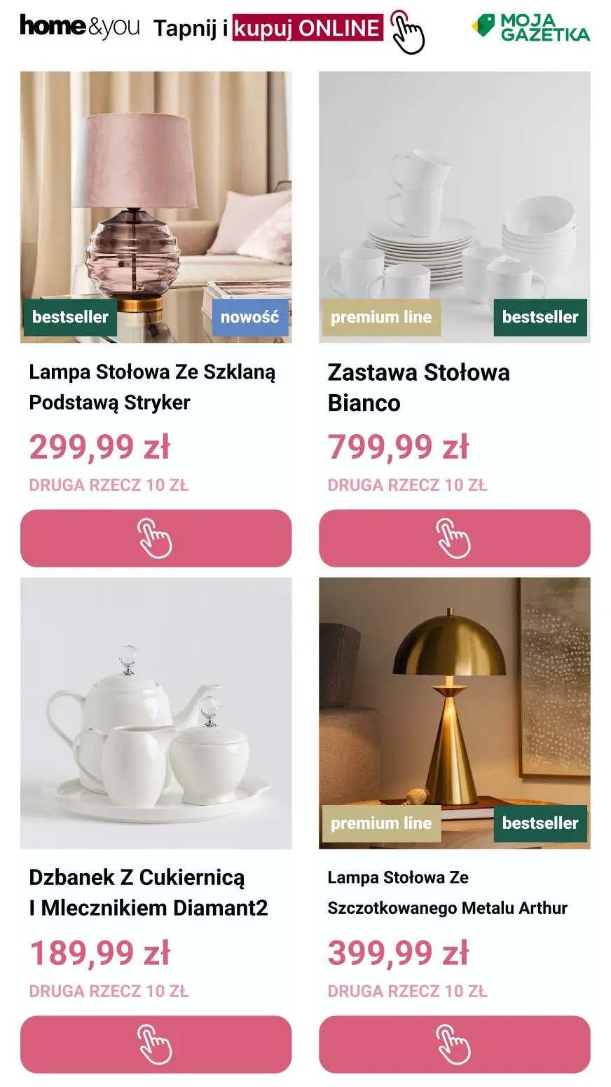 gazetka promocyjna home&you Druga rzecz 10 zł - Strona 10